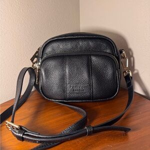 Pom Pom London Original Mini Bag in Black